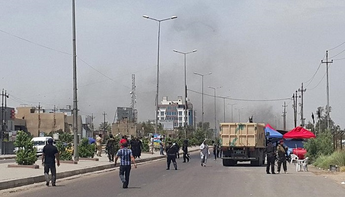 Bombs in Baghdad kill 14, including some Shi`ite pilgrims: sources